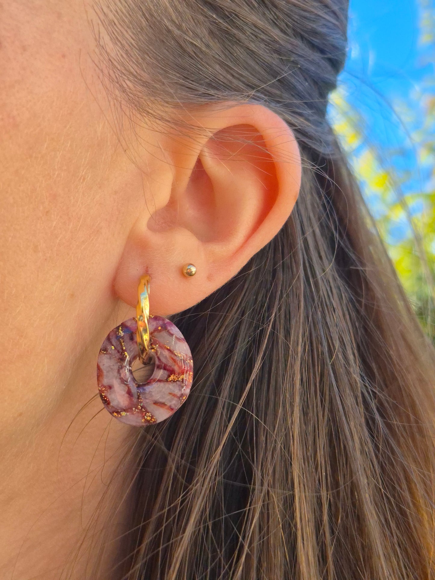 Pampilles Lövi - marbré brun Terracotta