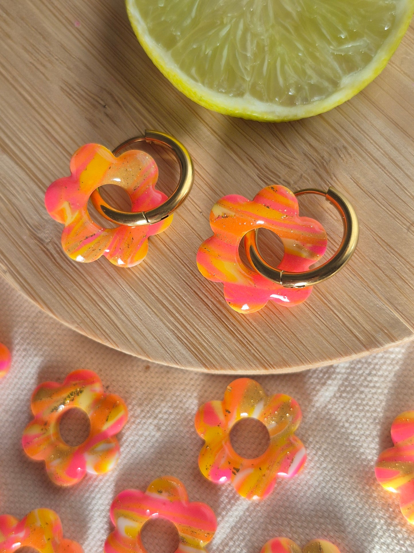 Pampilles Fleur - fluo