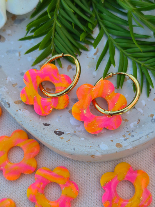 Pampilles Fleur - fluo