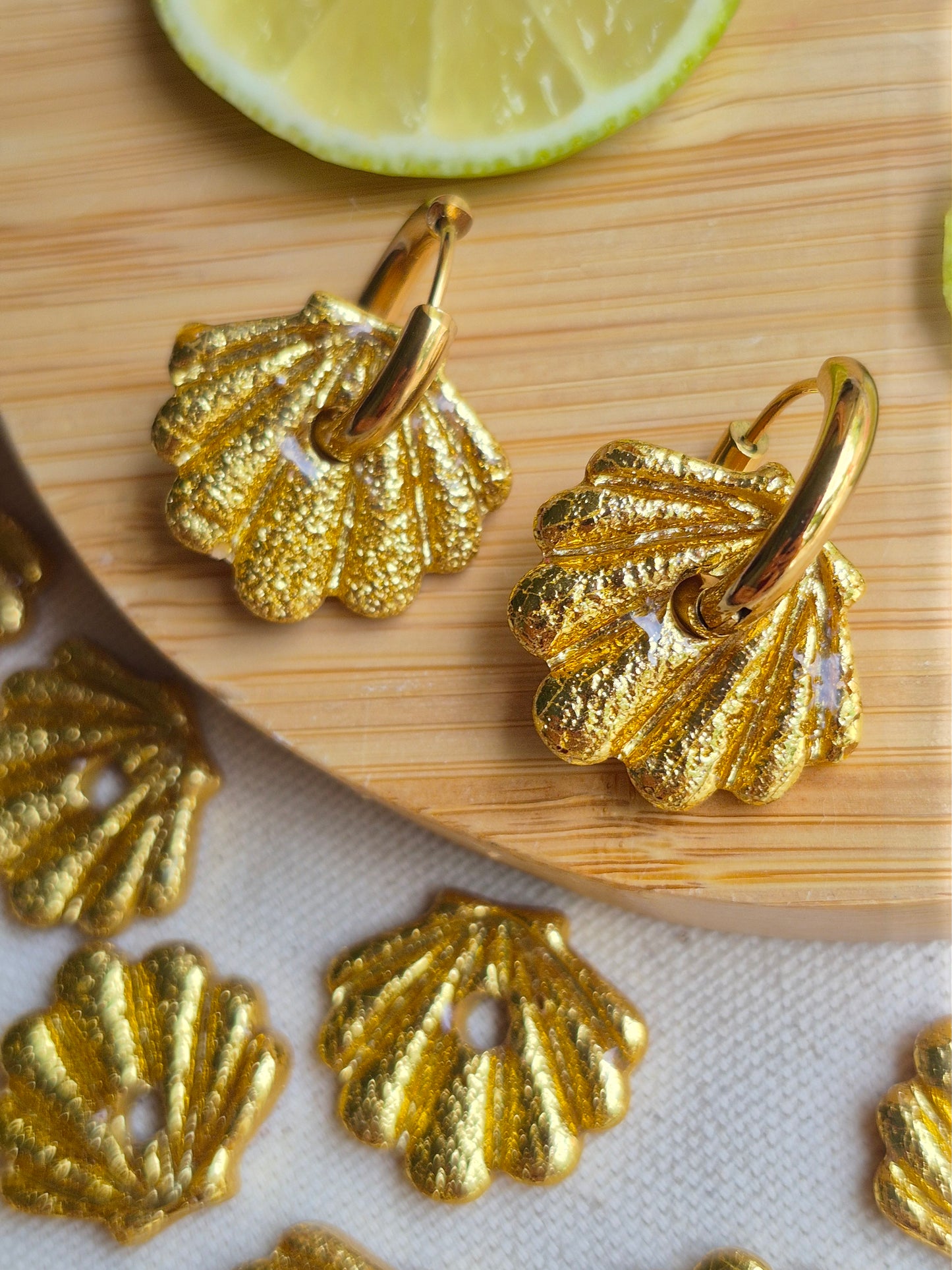 Pampilles Coquillage - Gold