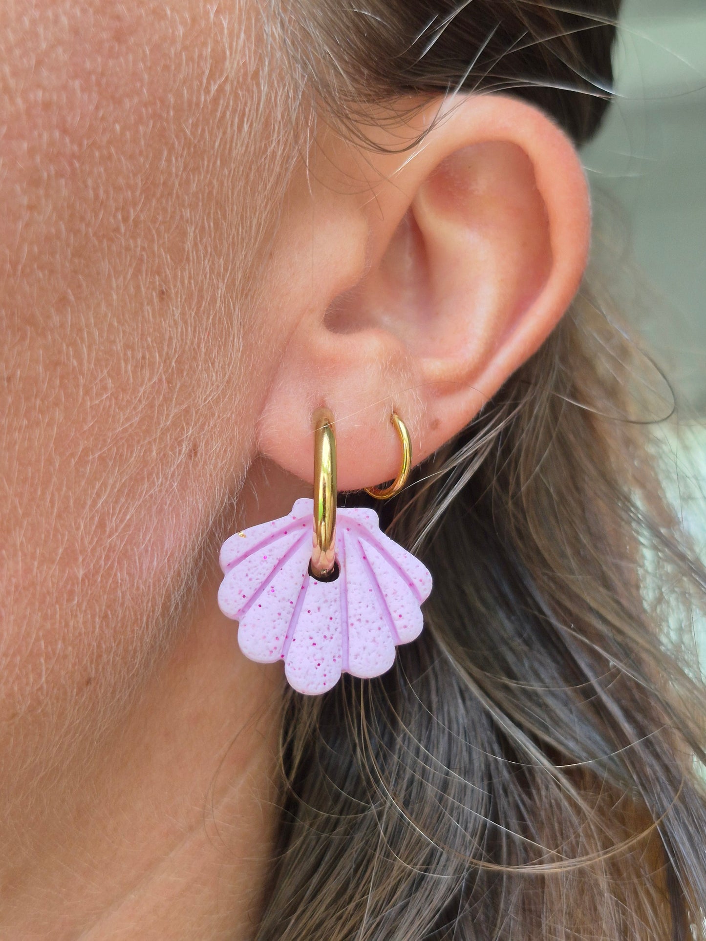 Pampilles Coquillage - rose pastel
