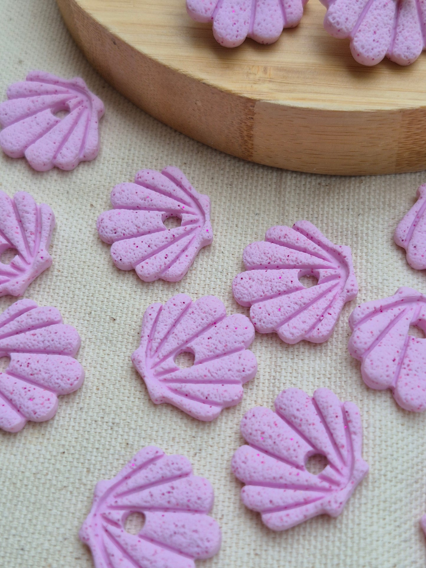 Pampilles Coquillage - rose pastel