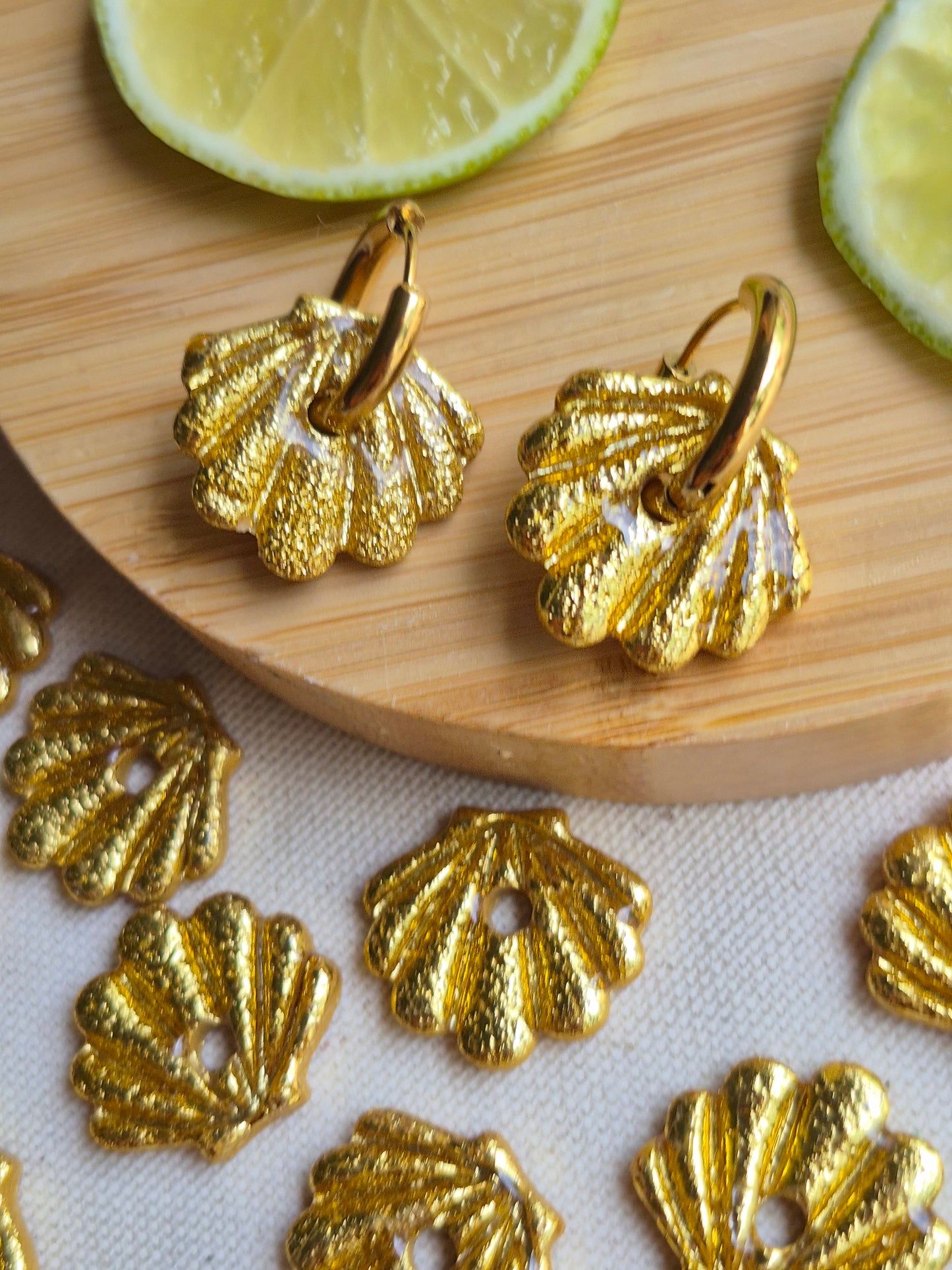 Pampilles Coquillage - Gold