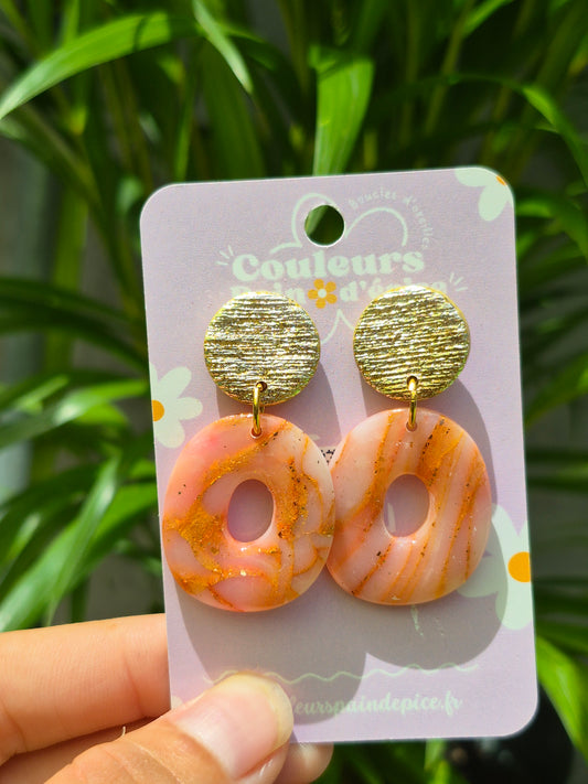 Boucles d'oreille Romane