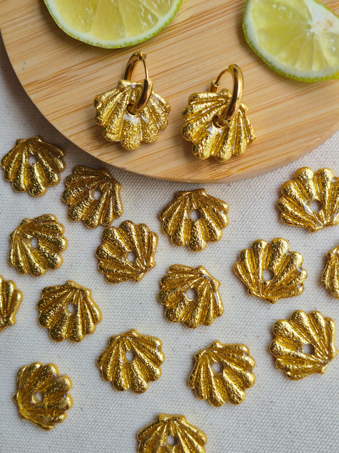 Pampilles Coquillage - Gold